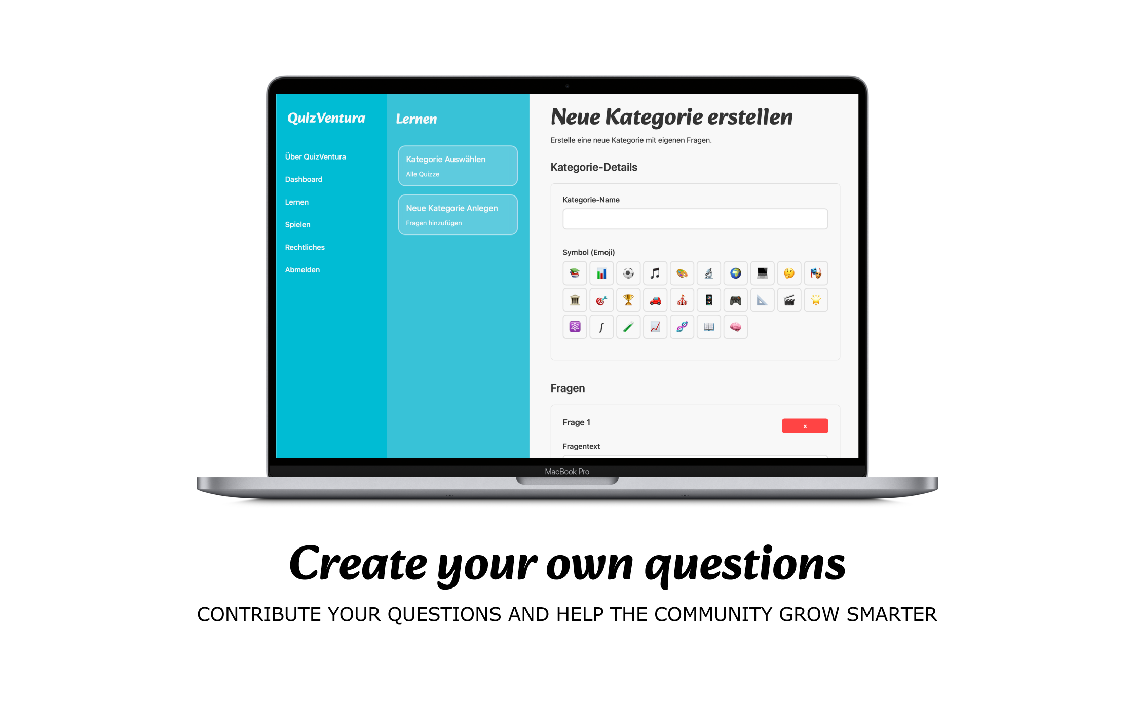 QuizVentura Dashboard